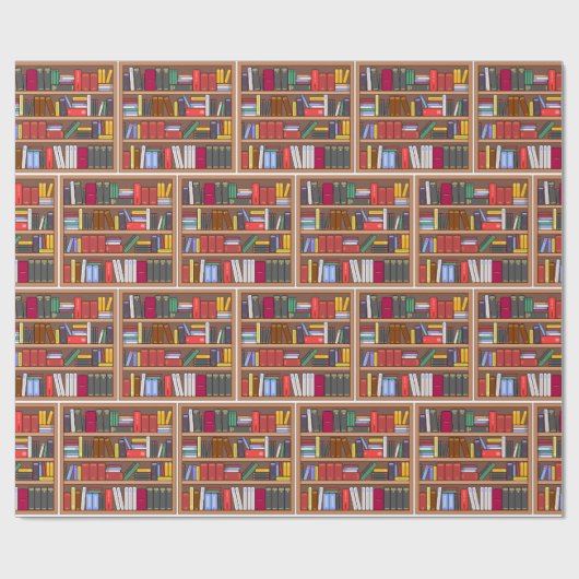 Books Geschenkpapier (Flach)