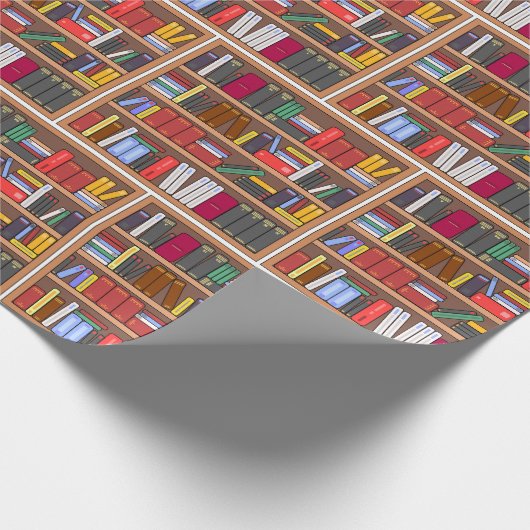 Books Geschenkpapier (Ecke)