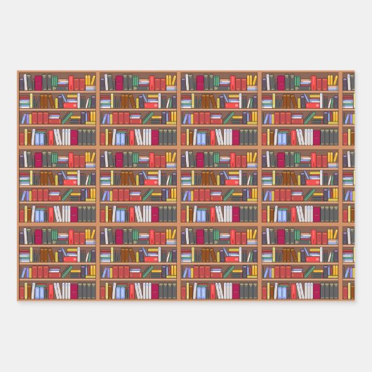 Books Geschenkpapier Set (Vorderseite 3)