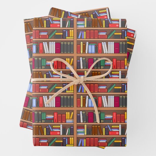 Books Geschenkpapier Set (Beispiel)