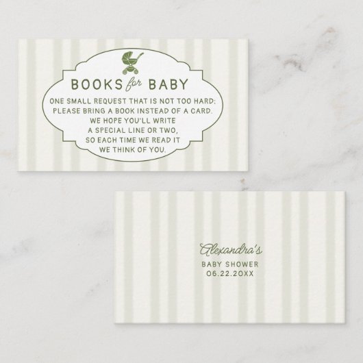 Books Insert Coffee Brewing Brunch Baby Shower (Vorne/Hinten)