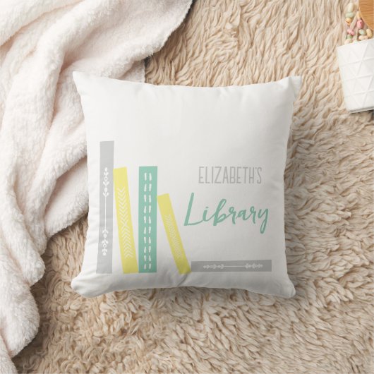 Books Library Kissen (Decke)