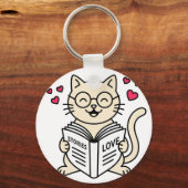 BOOKS LOVER SCHLÜSSELANHÄNGER (Rückseite)