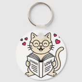 BOOKS LOVER SCHLÜSSELANHÄNGER (Rückseite)