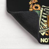 Books Make Me Happy Skeleton Read Reading Libraria Mousepad (Ecke)