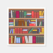 Books Paper Serviette (Vorderseite)