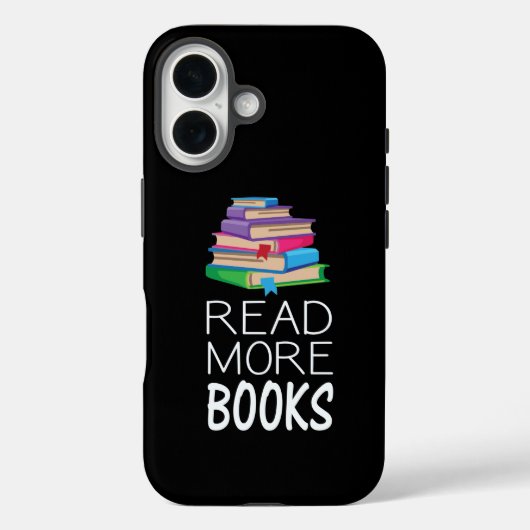 Books - Read More Books Case-Mate iPhone Hülle (Rückseite)