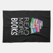 Books - Read More Books Geschirrtuch (Horizontal)