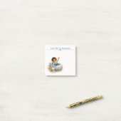 Books Take You Everywhere Personalized Book Lover Post-it Klebezettel (Auf Schreibtisch)