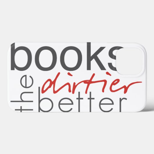 Books the Dirtier the Better iPad Case (Rückseite (Horizontal))