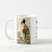 Books "Tsundoku" Mug Kaffeetasse (Links)