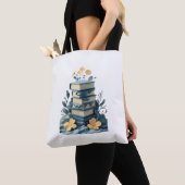 Books whit flowers - tote bag tasche (Von Nahem)