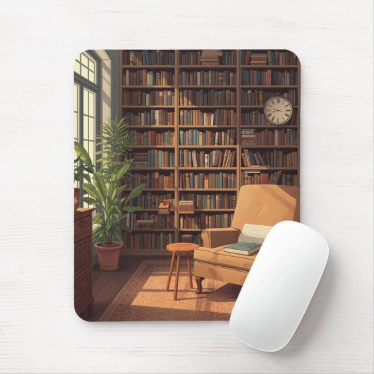 BookShelf  Mousepad (Mit Mouse)