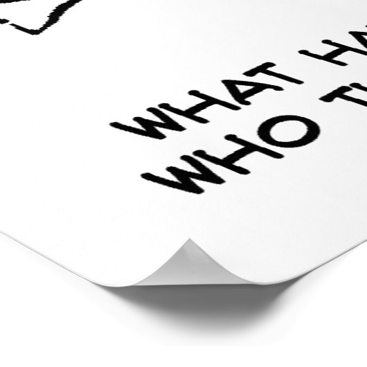 Bookshop Kunde frage Shopkeeper eine Frage Poster (Ecke)