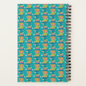 Bookstack und Blume Aquamarines SpiralNotebook kid Notizblock (Rückseite)