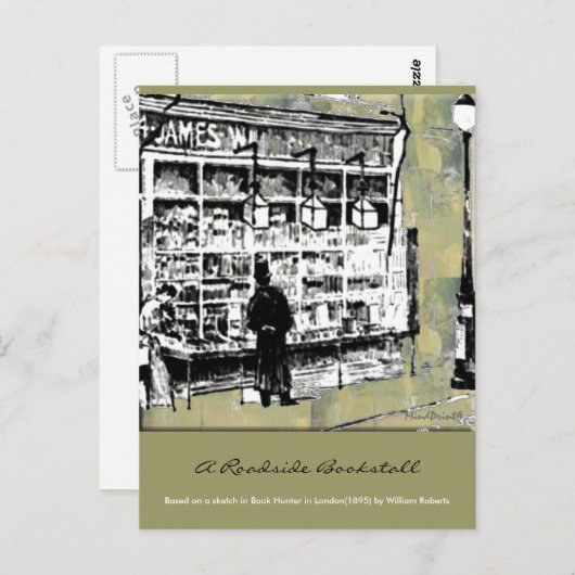 Bookstall Postkarte (Vorne/Hinten)