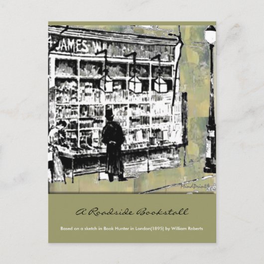 Bookstall Postkarte (Vorderseite)