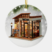 Bookstore Buchläden Buchläden Leserbücher Lover Bo Keramik Ornament (Vorne)