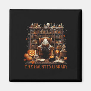 Bookstore Halloween Vintag Spooky Buchhandlung Spu Magnet