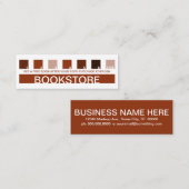 BOOKSTORE Kundenzufriedenheit (Mod-Quadrate) Loya Treuekarte (Vorne/Hinten)