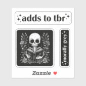 Booktok-Romantik-Bücherpack Aufkleber (Blatt)