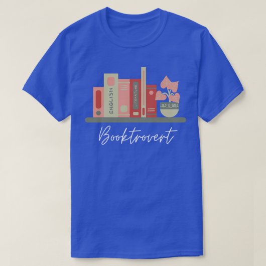 Booktrovert 2 T-Shirt (Design vorne)