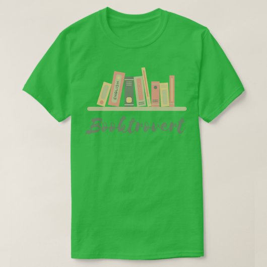 Booktrovert 7 T-Shirt (Design vorne)