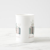 Booktrovert Bone China Tasse (Vorderseite)