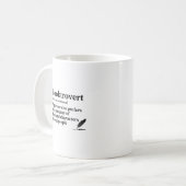 Booktrovert Coffee Mug Kaffeetasse (Vorderseite Links)