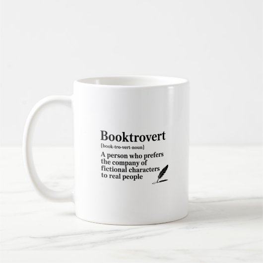 Booktrovert Coffee Mug Kaffeetasse (Links)