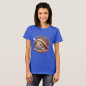 Booktrovert Introvert Buch Lover Turtle T-Shirt (Vorne ganz)
