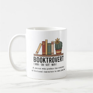 Booktrovert Kaffeetasse