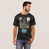 Booktrovert Shirt Nothing Beat Reading Rock Paper  (Vorne ganz)