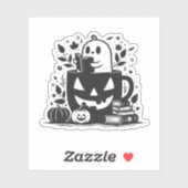 Bookween Halloween Aufkleber (Blatt)