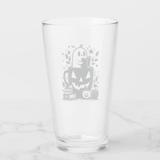 Bookween Halloween Glas (Rückseite)