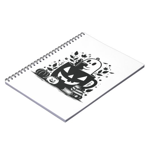 Bookween Halloween Notizblock (Linke Seite)