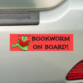 Bookworm-Autoaufkleber Autoaufkleber (Auf Auto)