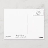 Bookworm - Behalten beim Lesen Postkarte (Rückseite)