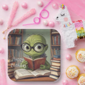 Bookworm Birthday Pappteller (Party)