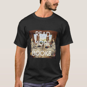 Bookworm Book Nerd Lese Literatur T-Shirt