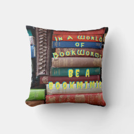 Bookworm Bookmimic Kissen