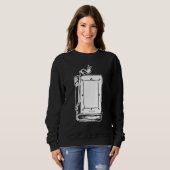 Bookworm Books Bibliophile Librarian Literature B Sweatshirt (Vorne ganz)