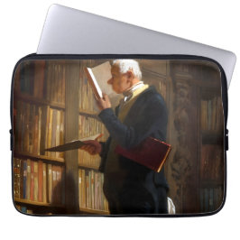 Bookworm Carl Spitzweg Art Laptopschutzhülle