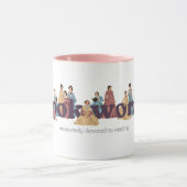 Bookworm Classic Female Authors Tasse (Zentrum)