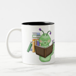 Bookworm Cup Zweifarbige Tasse