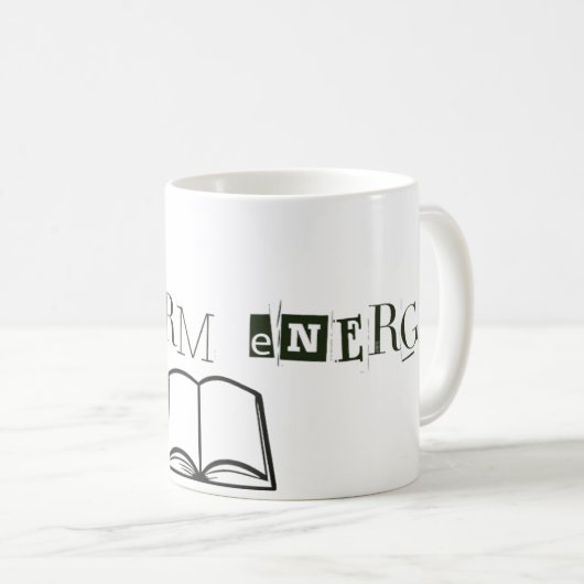 Bookworm Energy Mug Kaffeetasse (VorderseiteRechts)