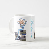 Bookworm Kaffeetasse (Vorderseite Links)
