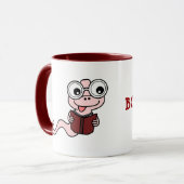 BOOKWORM Keramik-Tasse Tasse (Vorderseite Links)