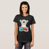 Bookworm Koala Bear Reading Librarian Koala Bear T-Shirt (Vorne ganz)