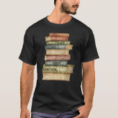 Bookworm-Leseprogramm-Leseprogramm für Addict-Büch T-Shirt (Vorderseite)